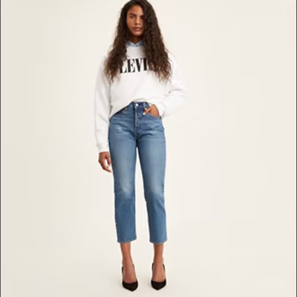 Levi's® Premium WEDGIE STRAIGHT FIT WOMEN'S JEANS size 26
